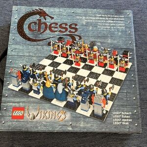New in Box Retired Lego Vikings Chess Set